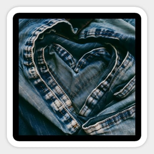 Denim Love 6 Sticker